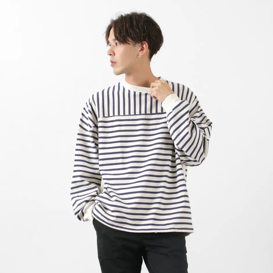 T-Shirts^REMI RELIEF / 16/2 stripe FOOTBALL LONG T