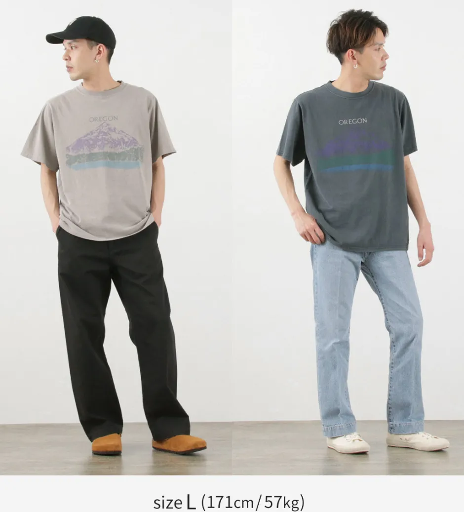 T-Shirts^REMI RELIEF / HARD SP processing 20/- jersey regular T (OREGON)