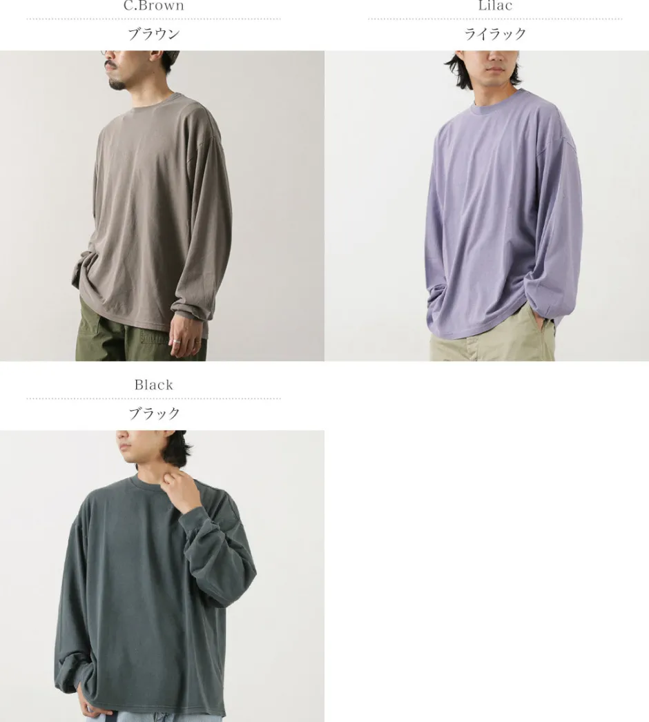 T-Shirts^REMI RELIEF / HARD Special Processing 20 Jersey Long Sleeve T-Shirt (Solid Color)