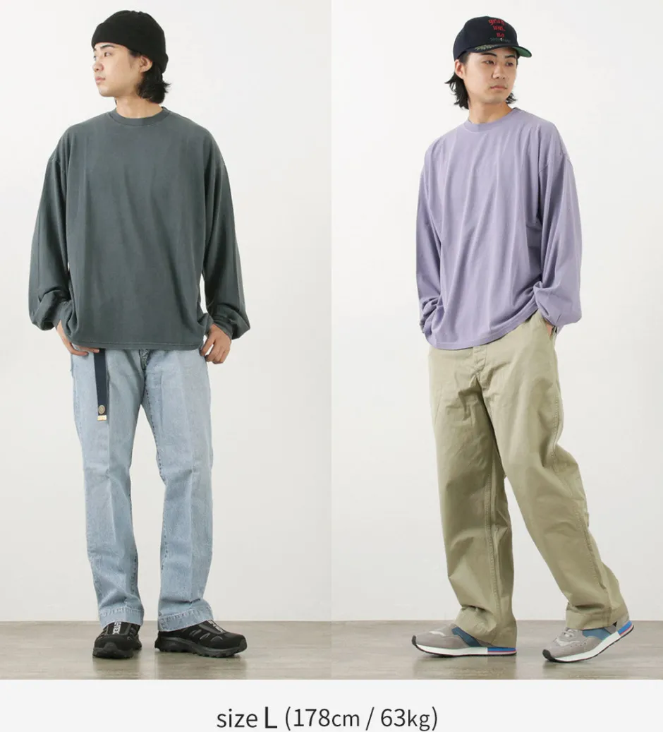 T-Shirts^REMI RELIEF / HARD Special Processing 20 Jersey Long Sleeve T-Shirt (Solid Color)