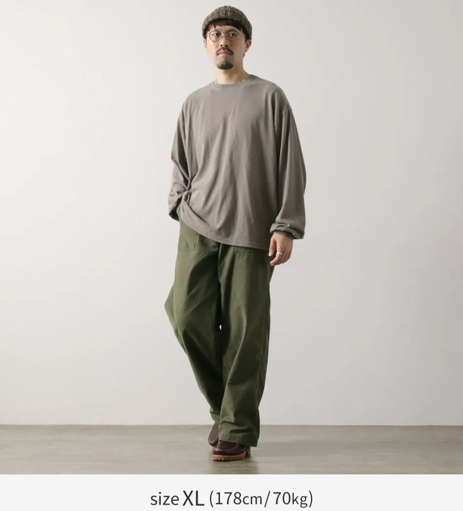 T-Shirts^REMI RELIEF / HARD Special Processing 20 Jersey Long Sleeve T-Shirt (Solid Color)