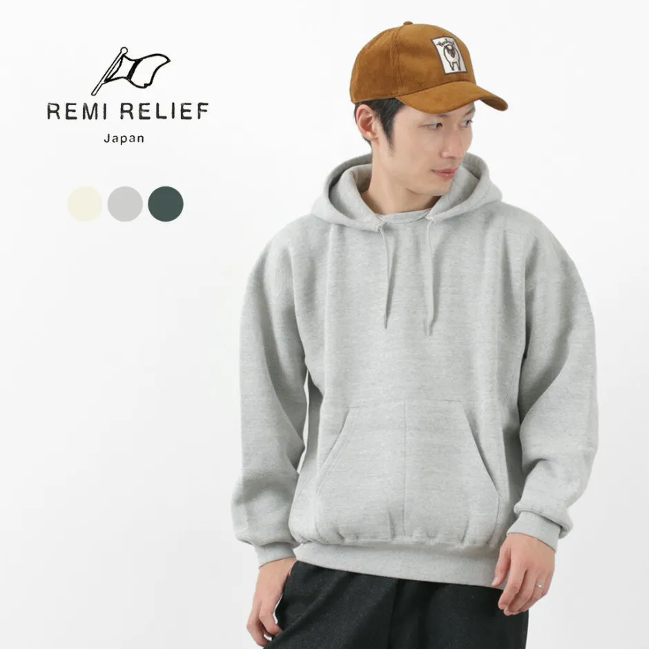 Sweatshirts^REMI RELIEF / Jazz Nep Raised Lined Hoodie with Rear Back Hoodie