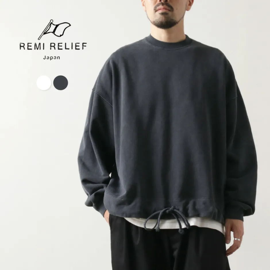 Sweatshirts^REMI RELIEF / SP Processed Lined Outdoor BIG Size Crew
