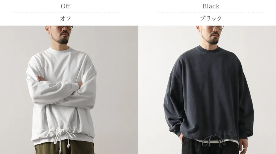 Sweatshirts^REMI RELIEF / SP Processed Lined Outdoor BIG Size Crew
