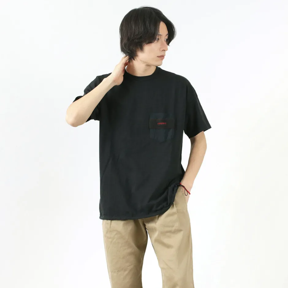 T-Shirts^REMI RELIEF x BRIEFING / Collaboration jersey pocket T-shirt