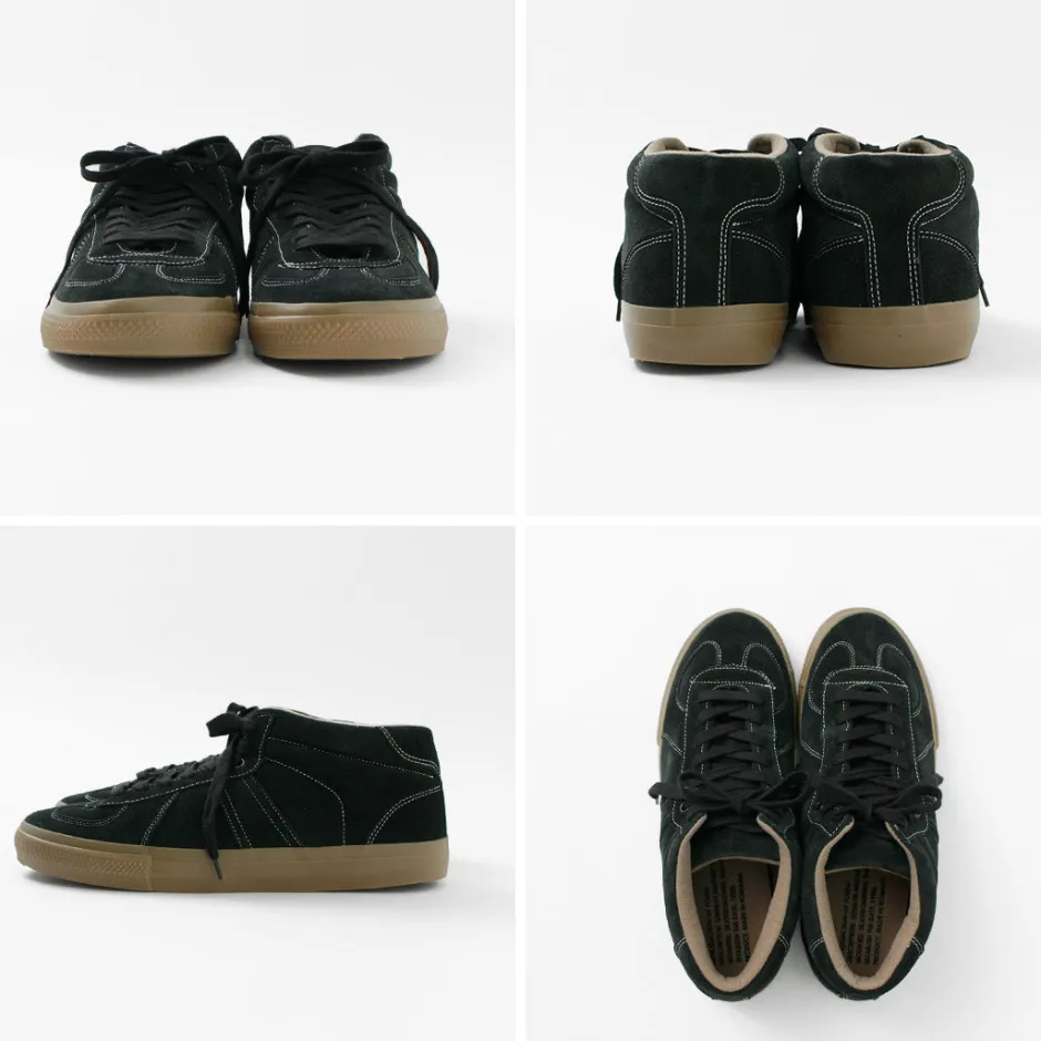 Sneakers^REPRODUCTION OF FOUND / German military trainers half cut shrink leather Sneaker