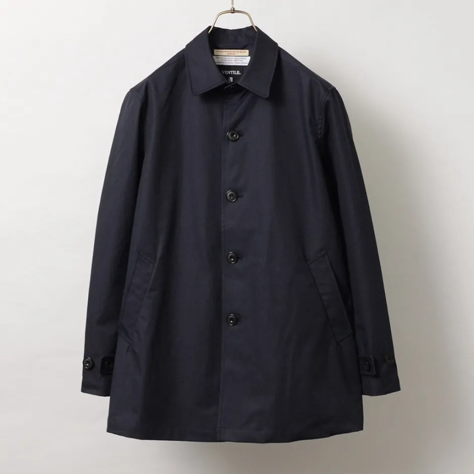 Coats^ROCOCO / High-Density Short Ball Collar Coat