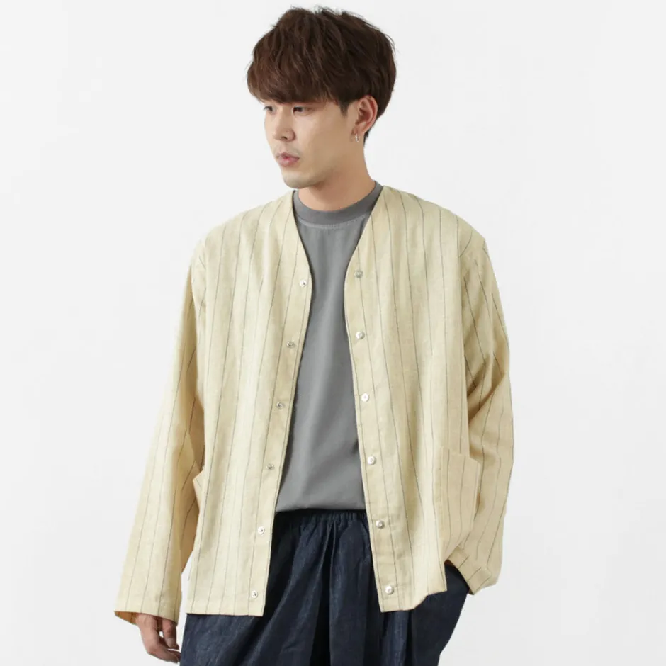 Cardigans^ROCOCO / Linen cardigan