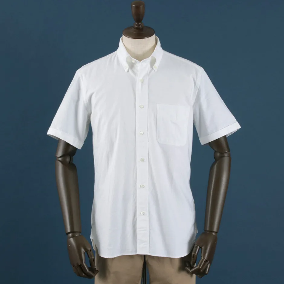 Shirts^ROCOCO / Premium Oxford Short Sleeve Button Down Shirt
