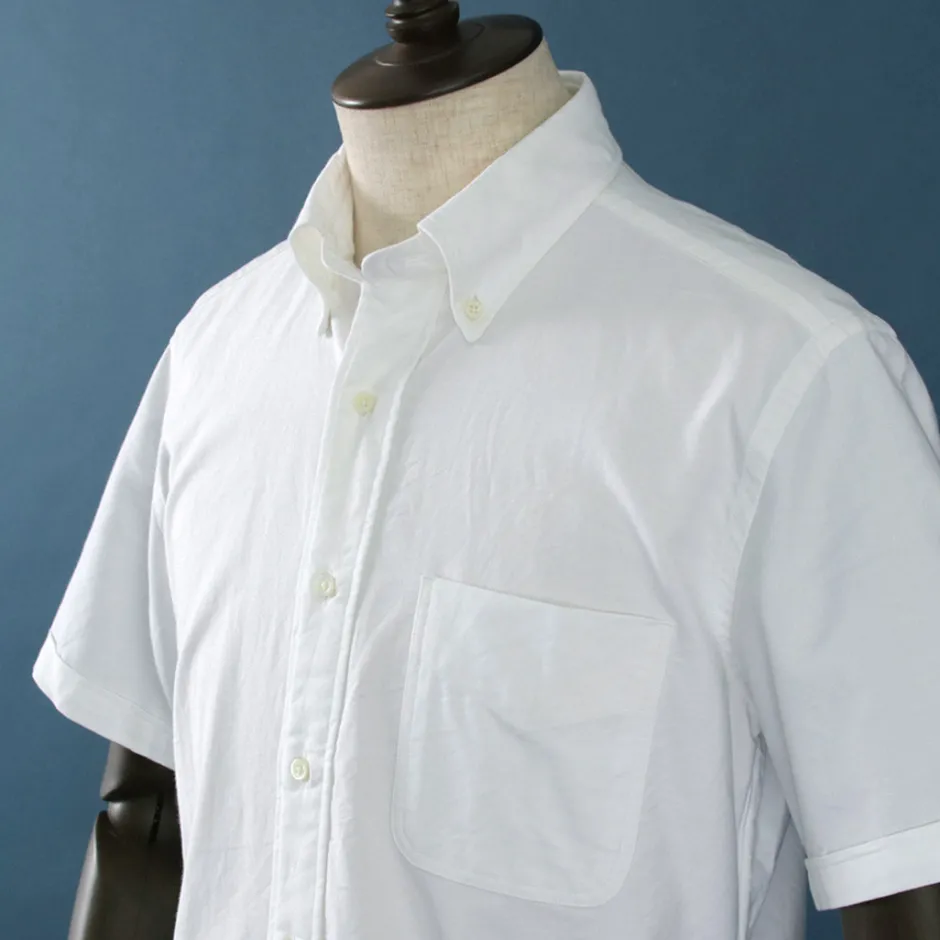 Shirts^ROCOCO / Premium Oxford Short Sleeve Button Down Shirt