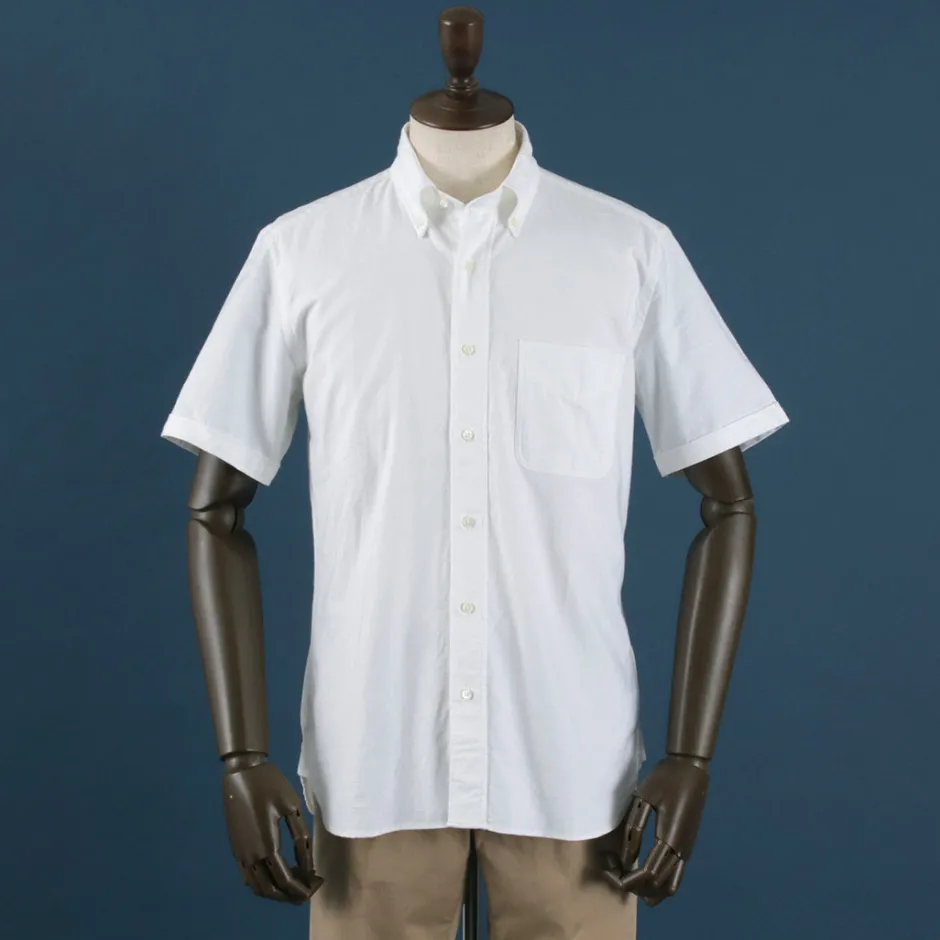 Shirts^ROCOCO / Premium Oxford Short Sleeve Button Down Shirt