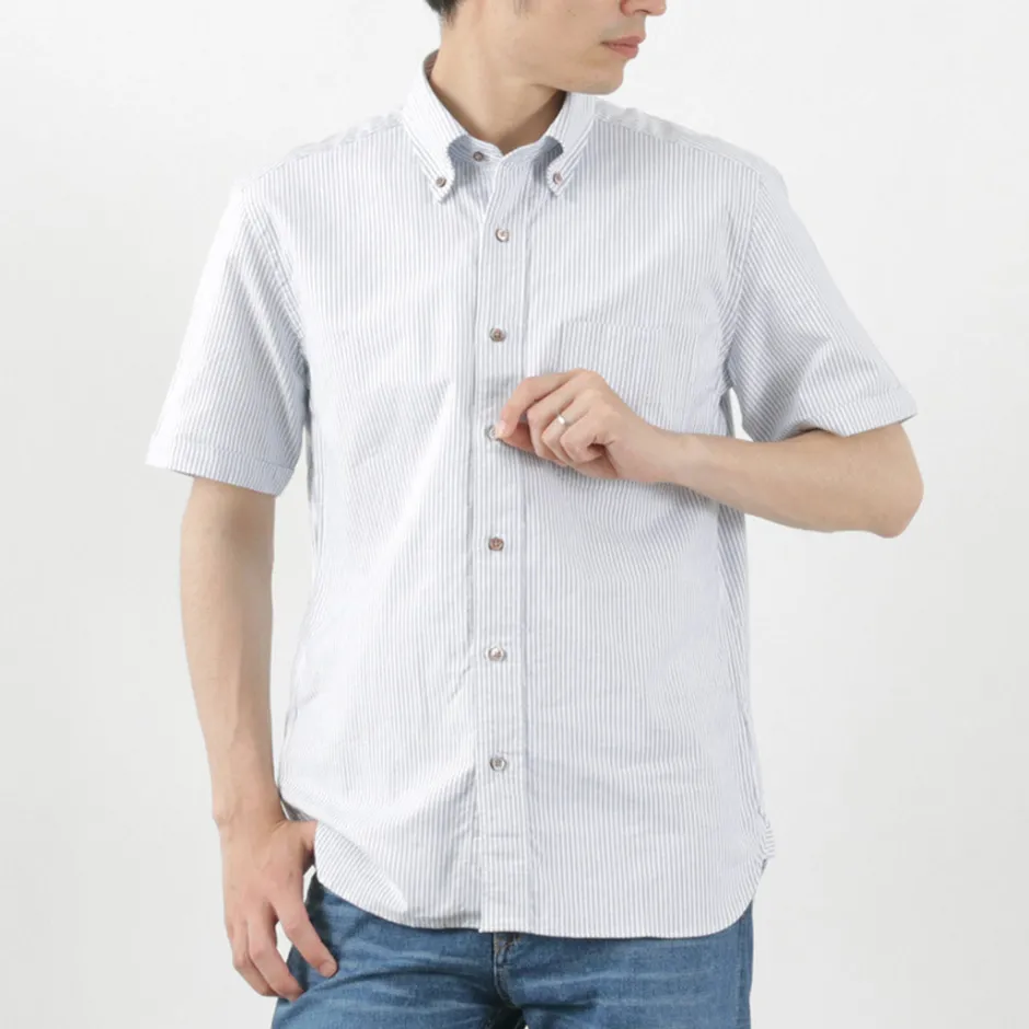 Shirts^ROCOCO / Premium Oxford Short Sleeve Button Down Shirt