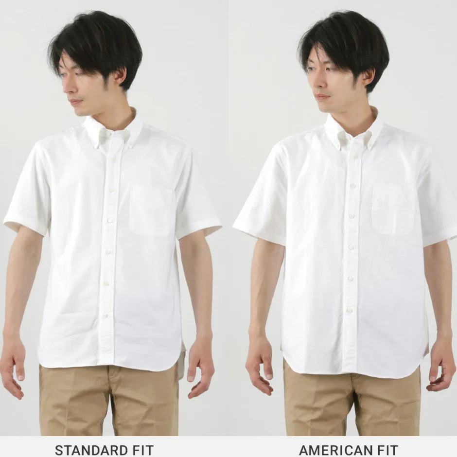 Shirts^ROCOCO / Premium Oxford Short Sleeve Button Down Shirt