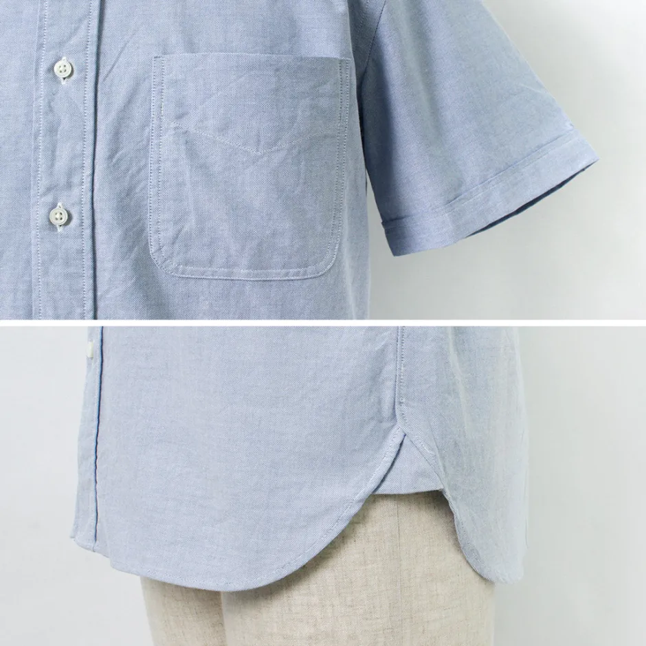 Shirts^ROCOCO / Premium Oxford Short Sleeve Button Down Shirt