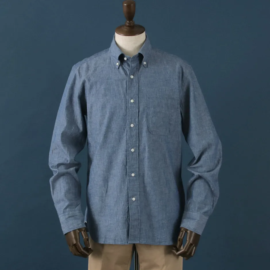 Shirts^ROCOCO / Selvage Chambray Button Down Shirt