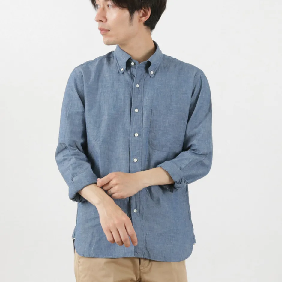 Shirts^ROCOCO / Selvage Chambray Button Down Shirt