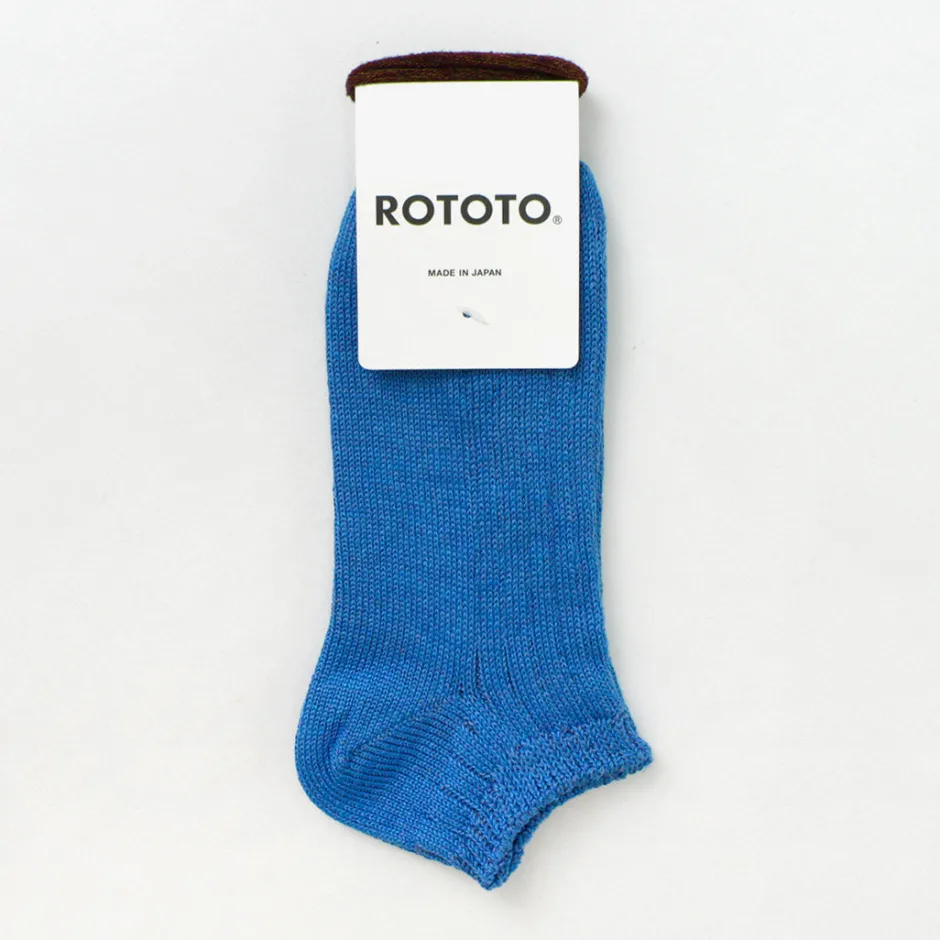 Socks^ROTOTO / Linen Cotton Rib Socks Short