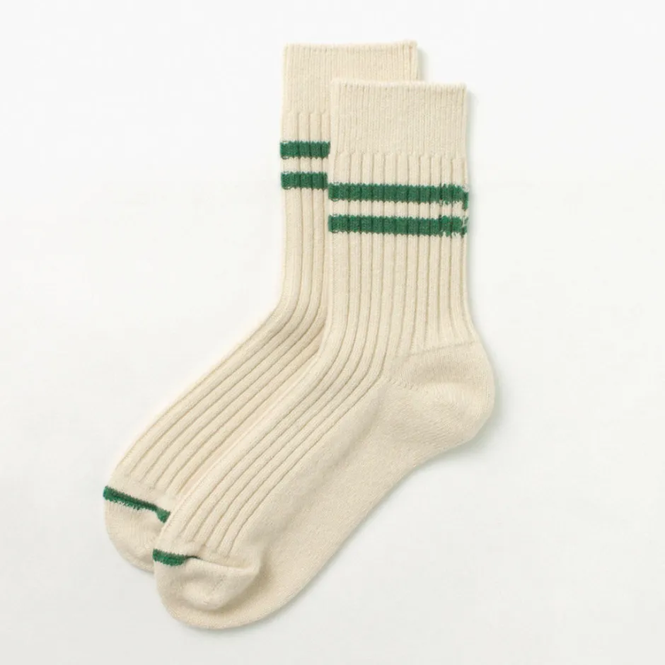 Socks^ROTOTO / Merino Lambs Wool Striped Socks