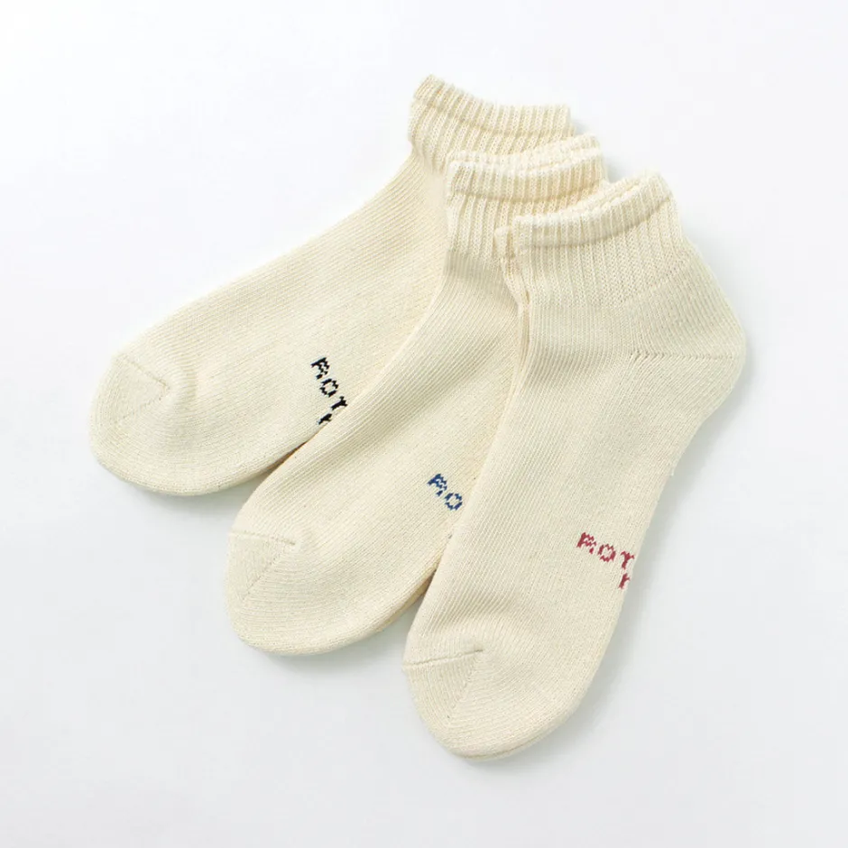 Socks^ROTOTO / Organic daily 3 pack ankle socks