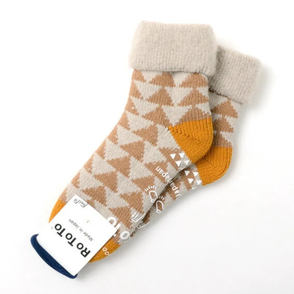 Socks^ROTOTO / R1179 Comfy Room Socks SANKAKU