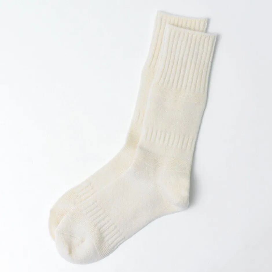 Socks^ROTOTO / R1378 Gandy pattern crew socks