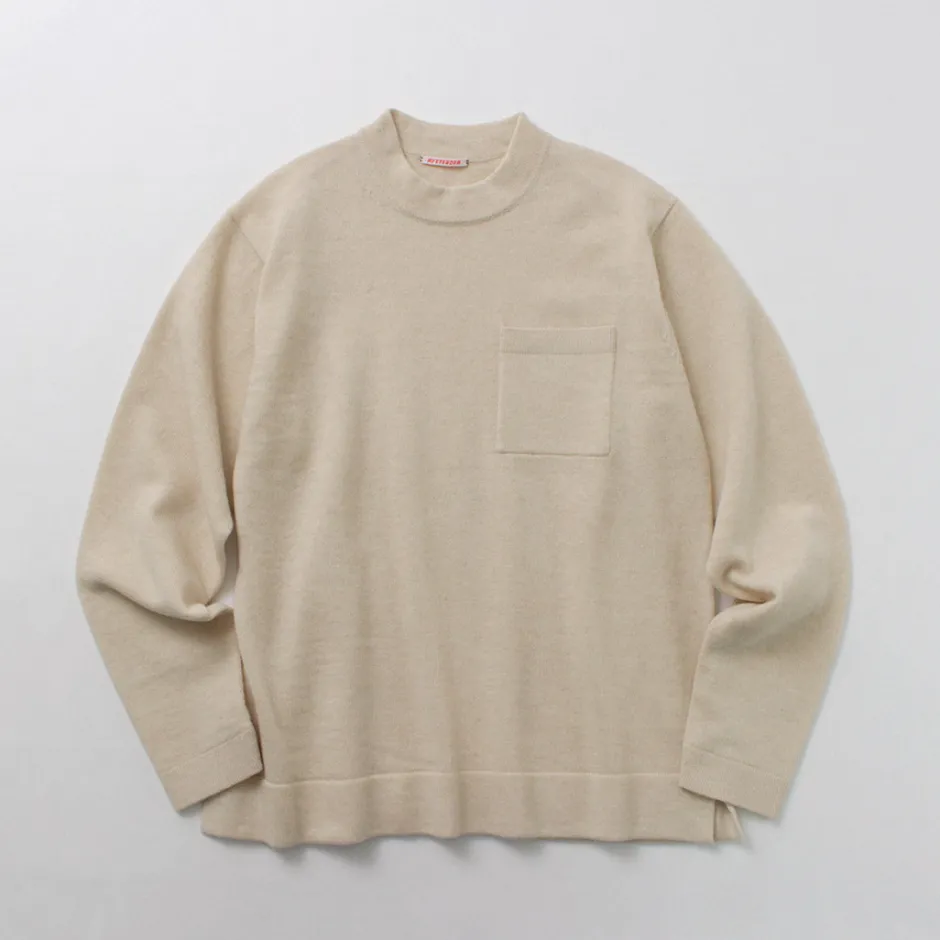 Knits^RYE TENDER / Lloyd pocket pullover knit