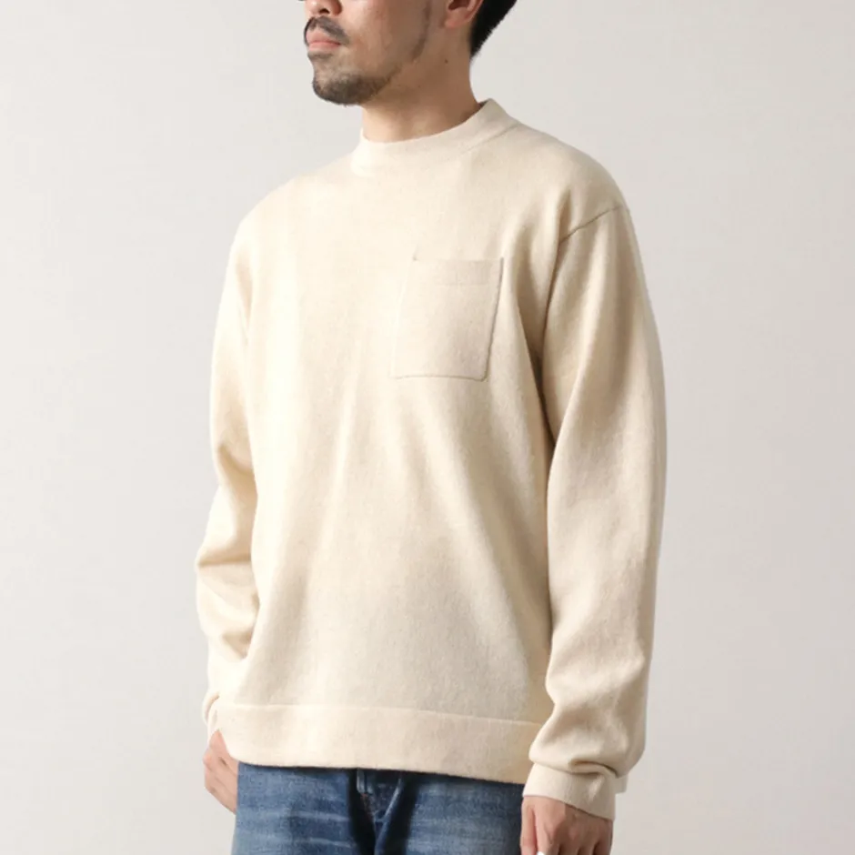 Knits^RYE TENDER / Lloyd pocket pullover knit