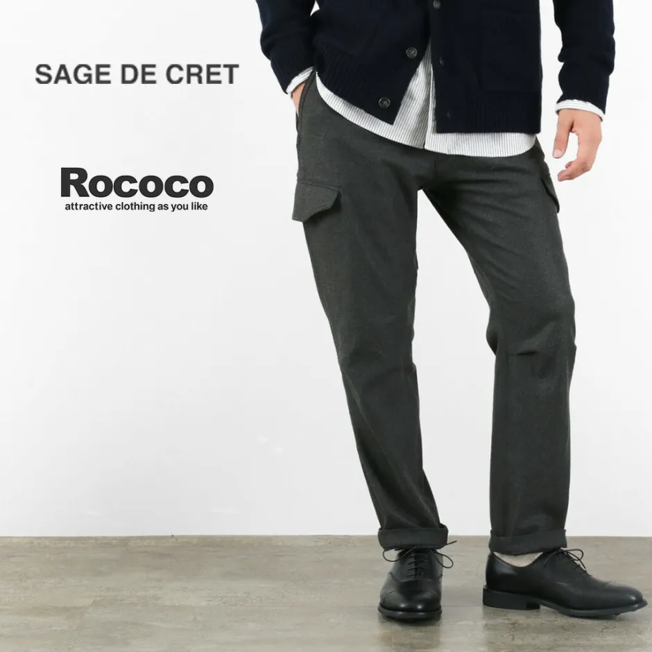 Trousers^SAGE DE CRET / Winter Jet Cargo charcoal