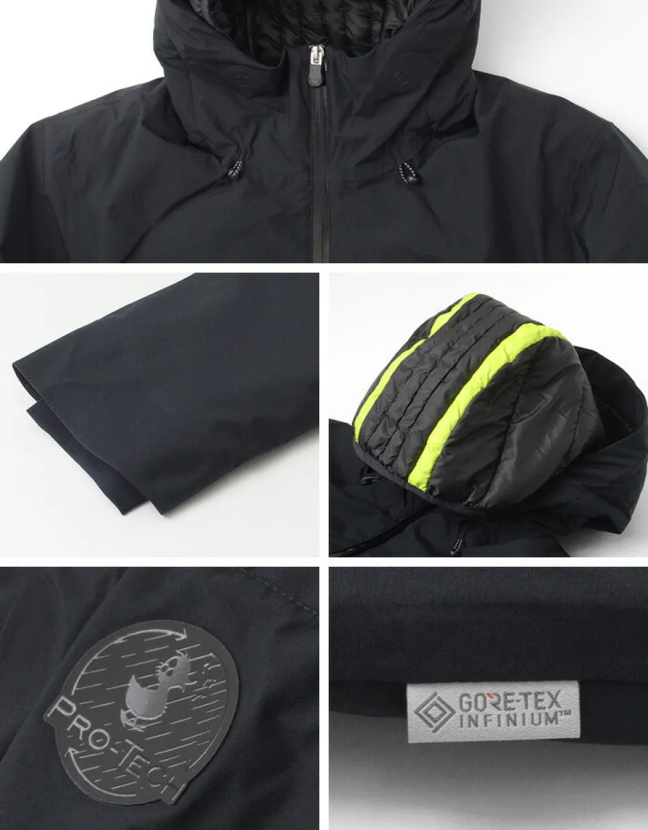 Down Wear^SAVE THE DUCK / ALVARO PRO-TECH Recycled Polyester Synthetic Down Hooded Jacket