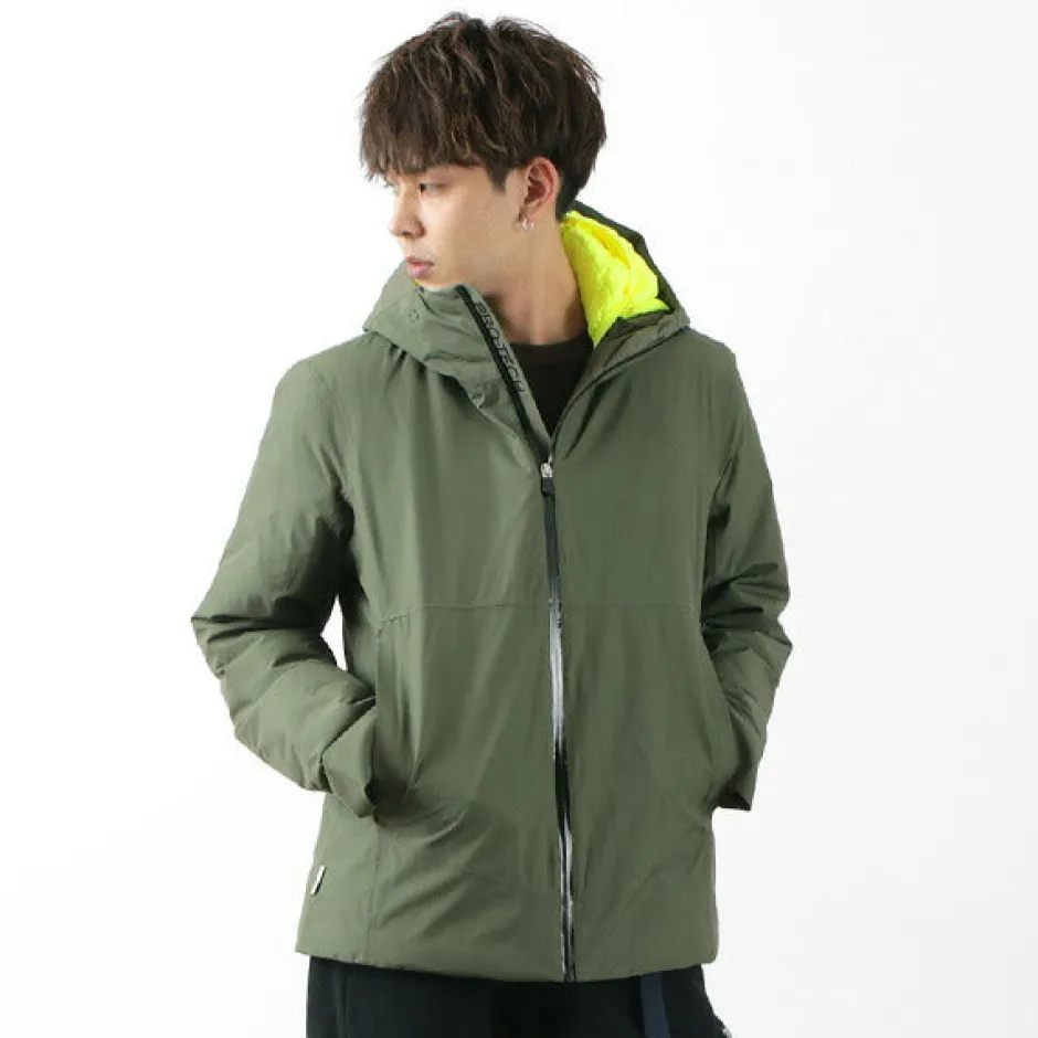 Down Wear^SAVE THE DUCK / ALVARO PRO-TECH Recycled Polyester Synthetic Down Hooded Jacket