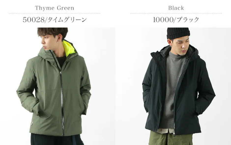 Down Wear^SAVE THE DUCK / ALVARO PRO-TECH Recycled Polyester Synthetic Down Hooded Jacket
