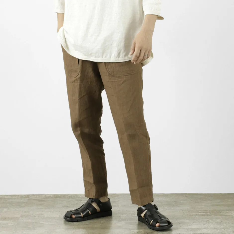 Trousers^SLOW HANDS / Fine Linen Daytripper Pants