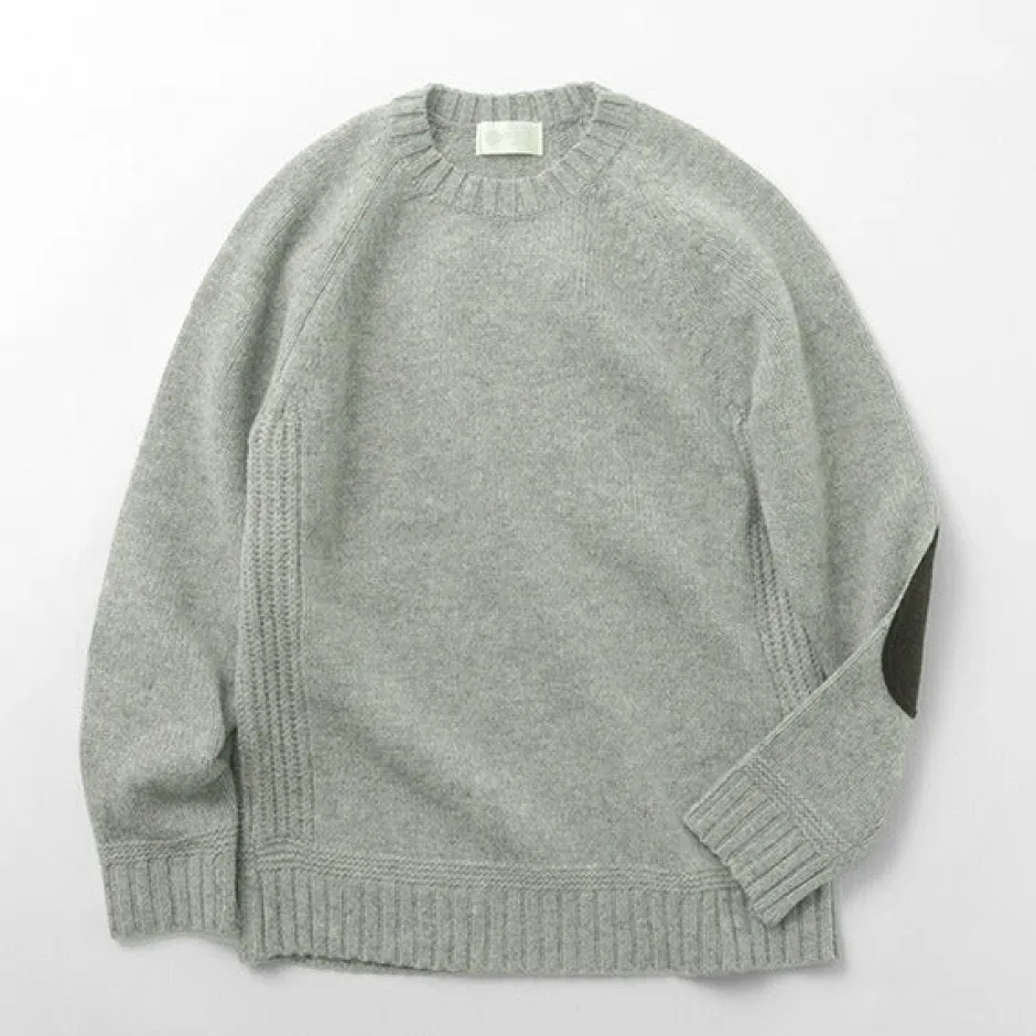 Knits^SOGLIA / LANDNOAHBritish Wool Crewneck Sweater