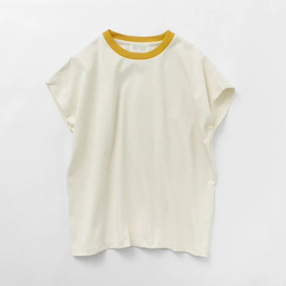 T-Shirts^SOGLIA / Open Ended French Sleeve T-Shirt Solid