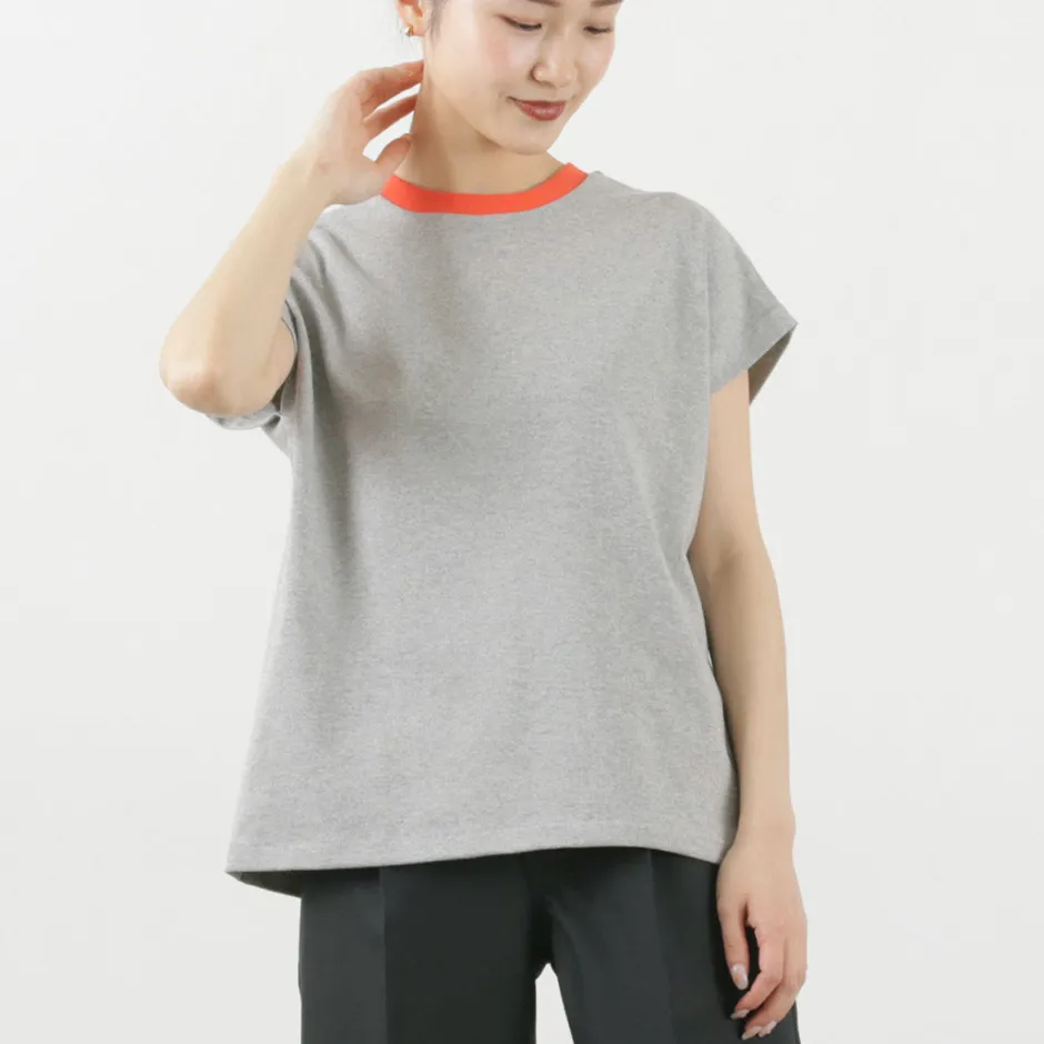 T-Shirts^SOGLIA / Open Ended French Sleeve T-Shirt Solid