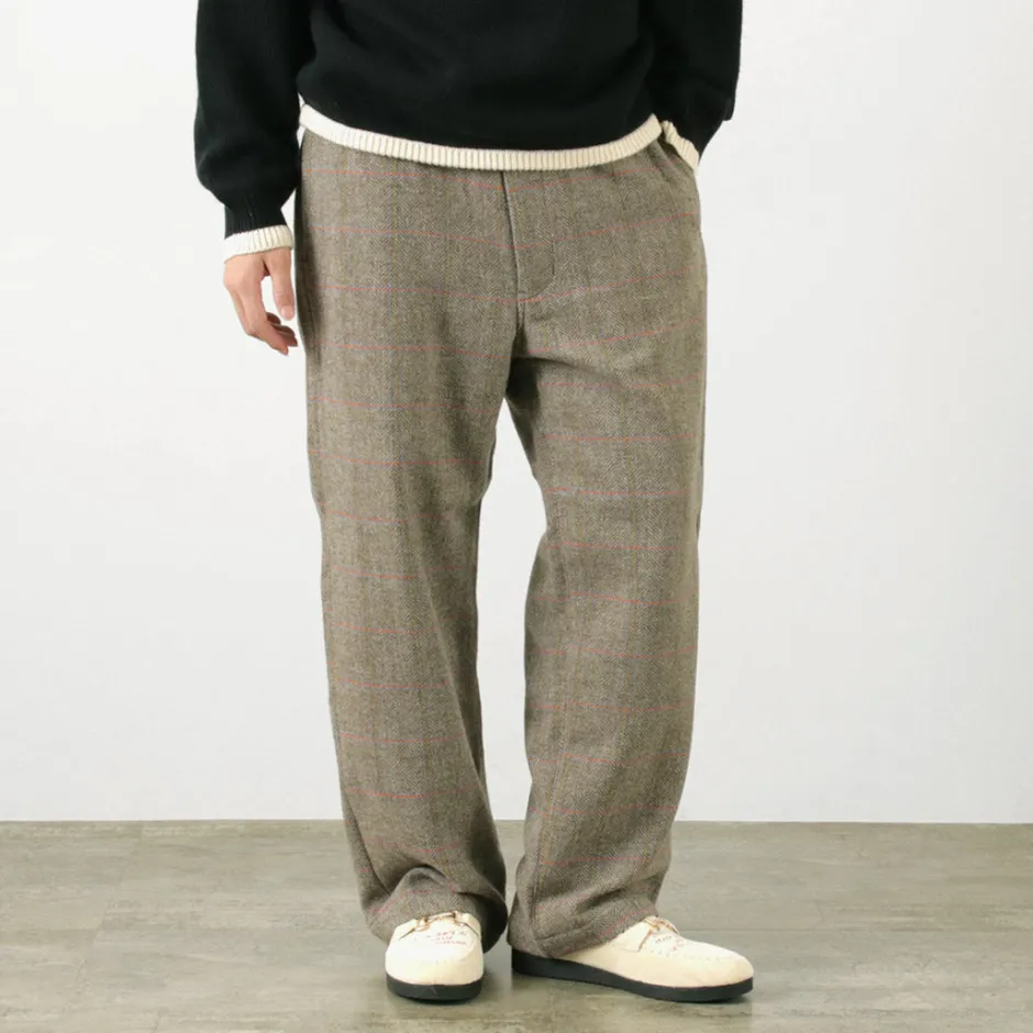 Trousers^SON OF THE CHEESE / Easy Check Pants