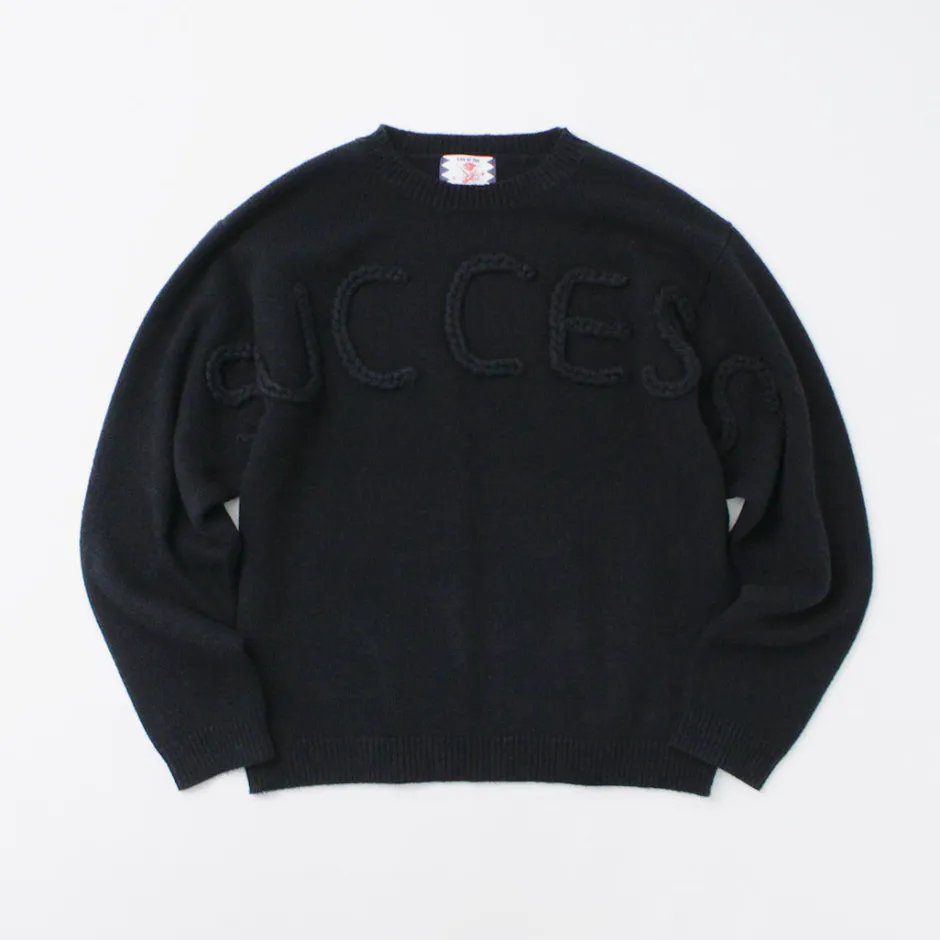 Knits^SON OF THE CHEESE / Success Crew Neck Sweater