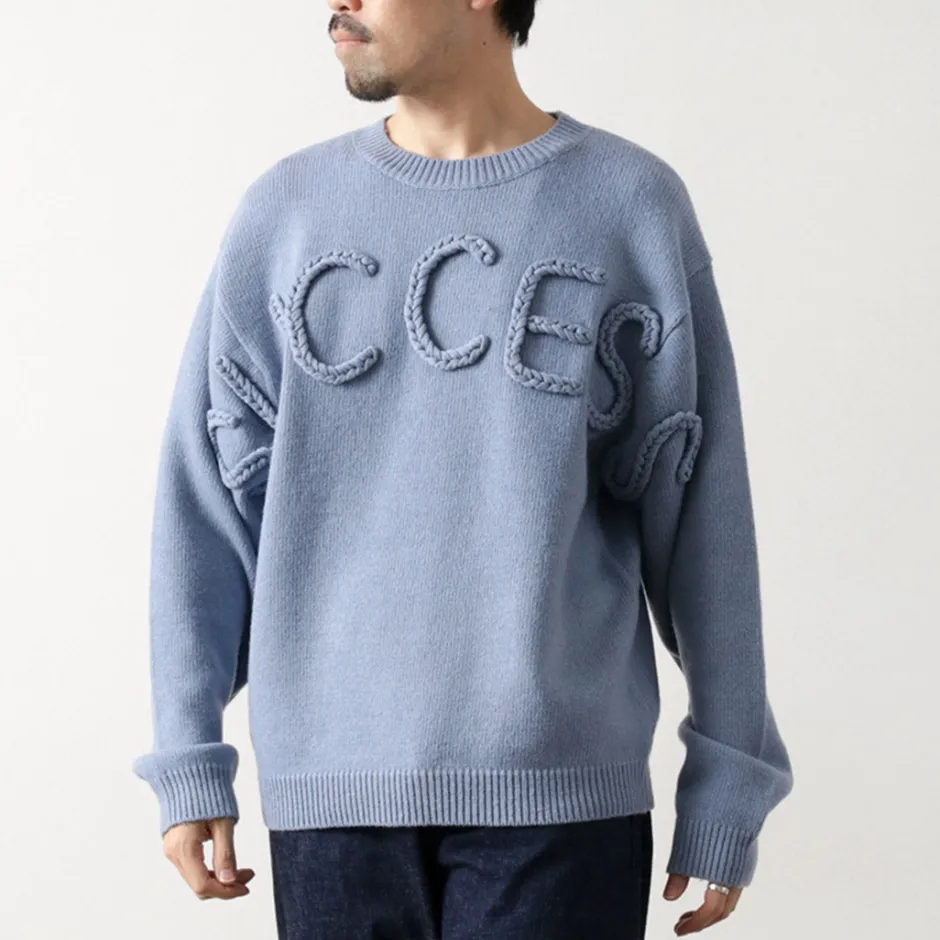 Knits^SON OF THE CHEESE / Success Crew Neck Sweater