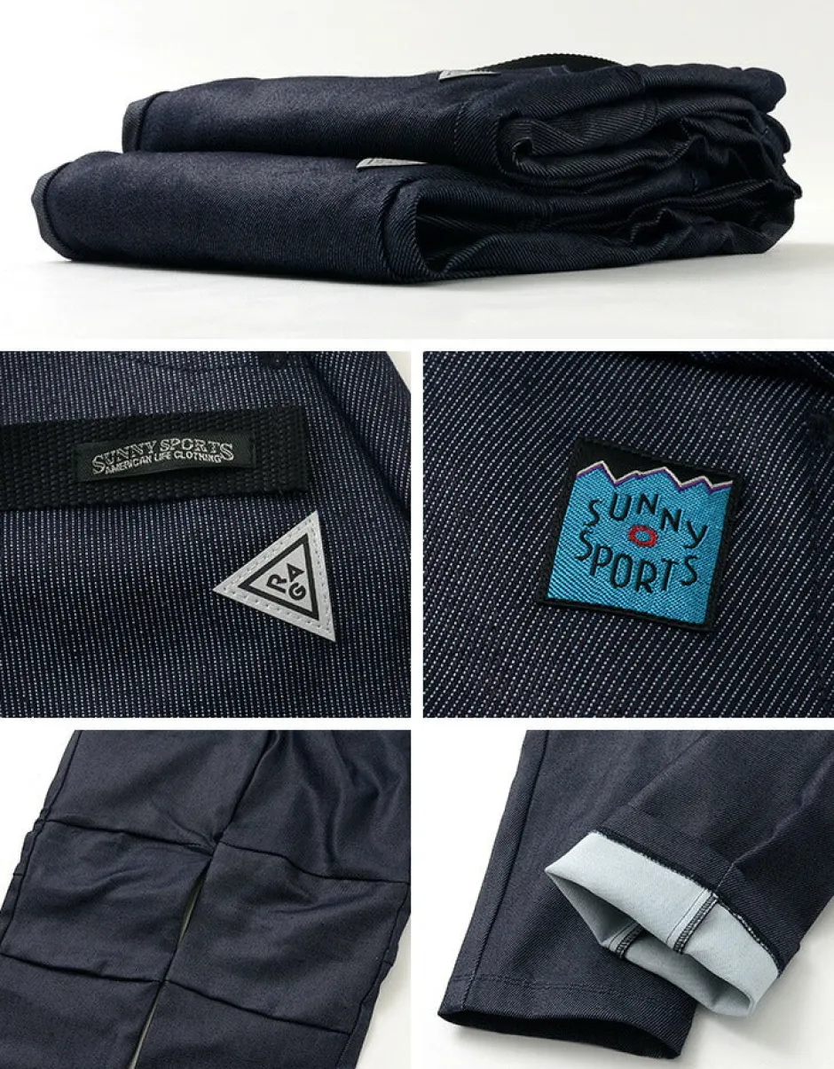 Jeans^SUNNY SPORTS / Trail 3D Pant / 10oz Next Sweat Denim indigo