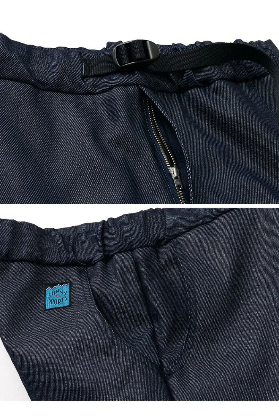 Jeans^SUNNY SPORTS / Trail 3D Pant / 10oz Next Sweat Denim indigo