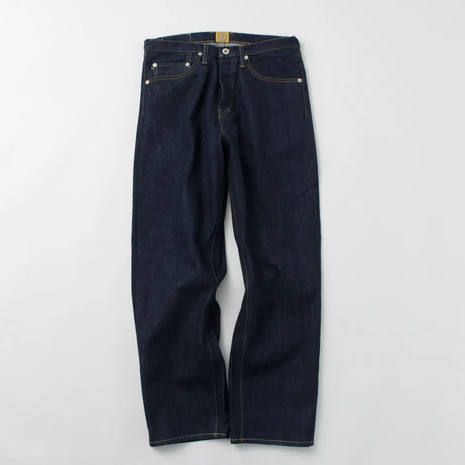 Trousers^THE BLUEST OVERALLS / Big Silhouette Denim Pants indigo