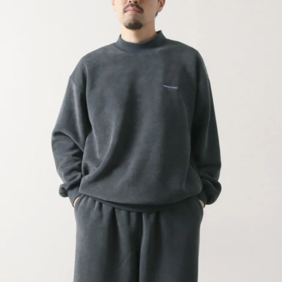 Trousers | Sweatshirts^THOUSAND MILE / Knit Fleece Mock & Long Pants Setup