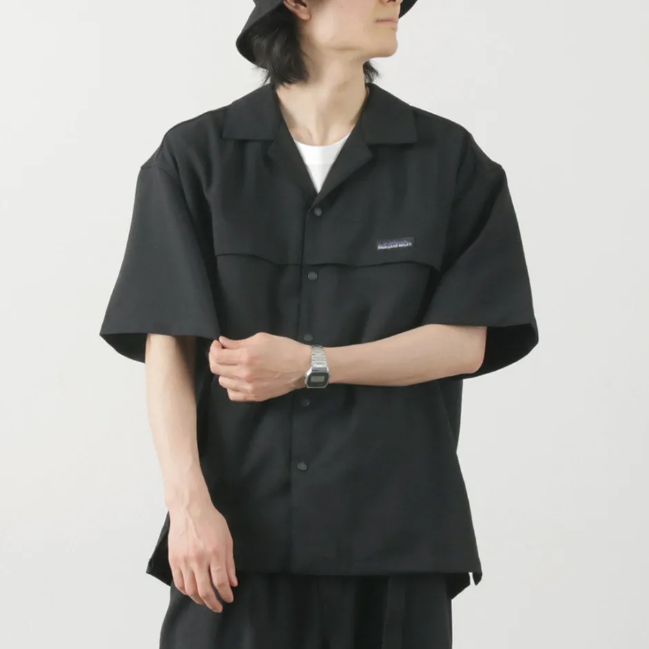 Shirts^THOUSAND MILE / Short Sleeve Open Collar Shirt