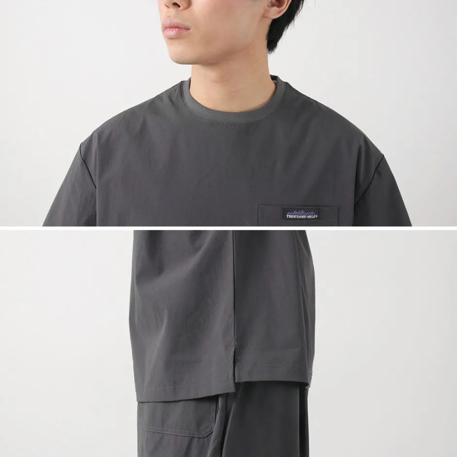 T-Shirts^THOUSAND MILE / Short Sleeve T-Shirt and Long Pants Set