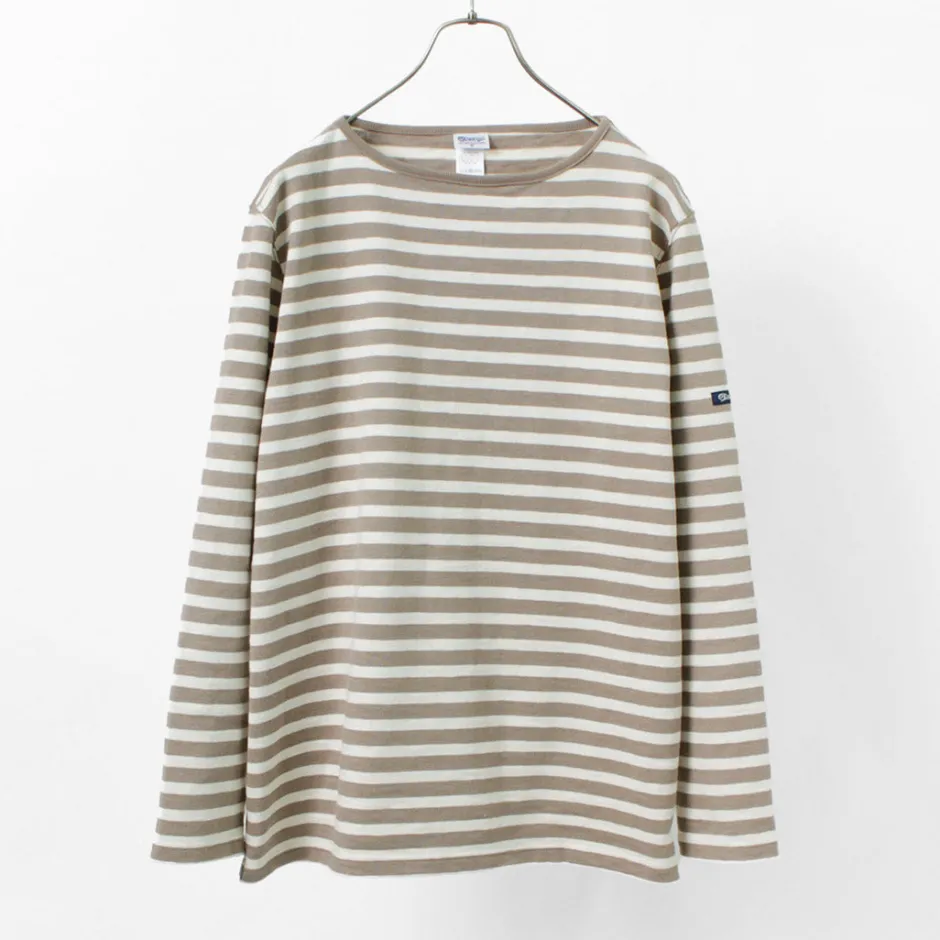 T-Shirts^TIEASY / HDCS Boatneck Striped Basque Shirt