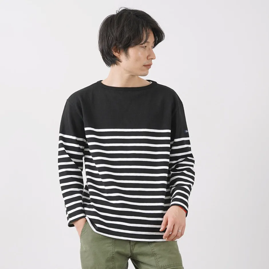 T-Shirts^TIEASY / HDCS Katanuki striped basque shirt