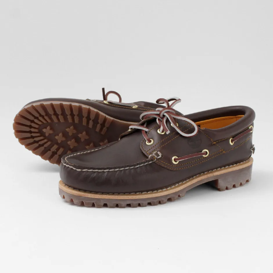 Leather Shoes & Boots^TIMBERLAND / Authentics 3 Eye Classic Lug brown