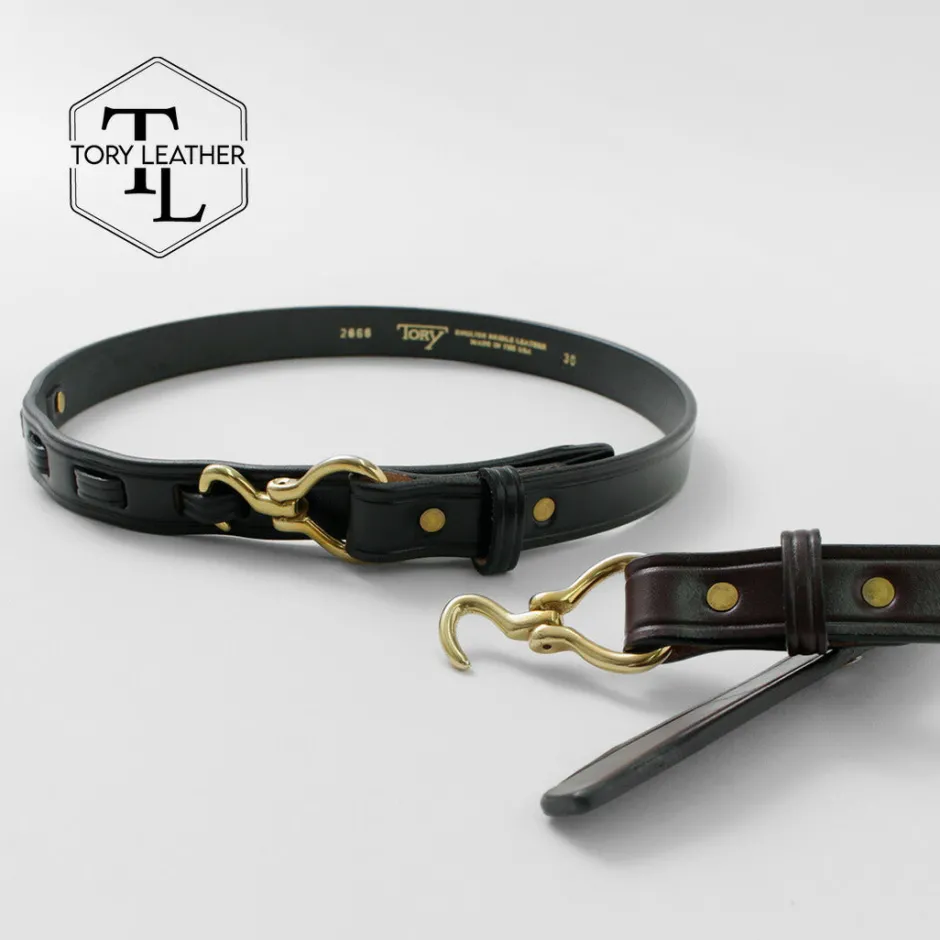 Belts^TORY LEATHER / 1-inch Bridle Leather Mini Hoof Pick Belt