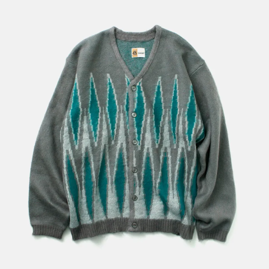 Cardigans^TOWN CRAFT / Vintage Pattern Shaggy Cardigan