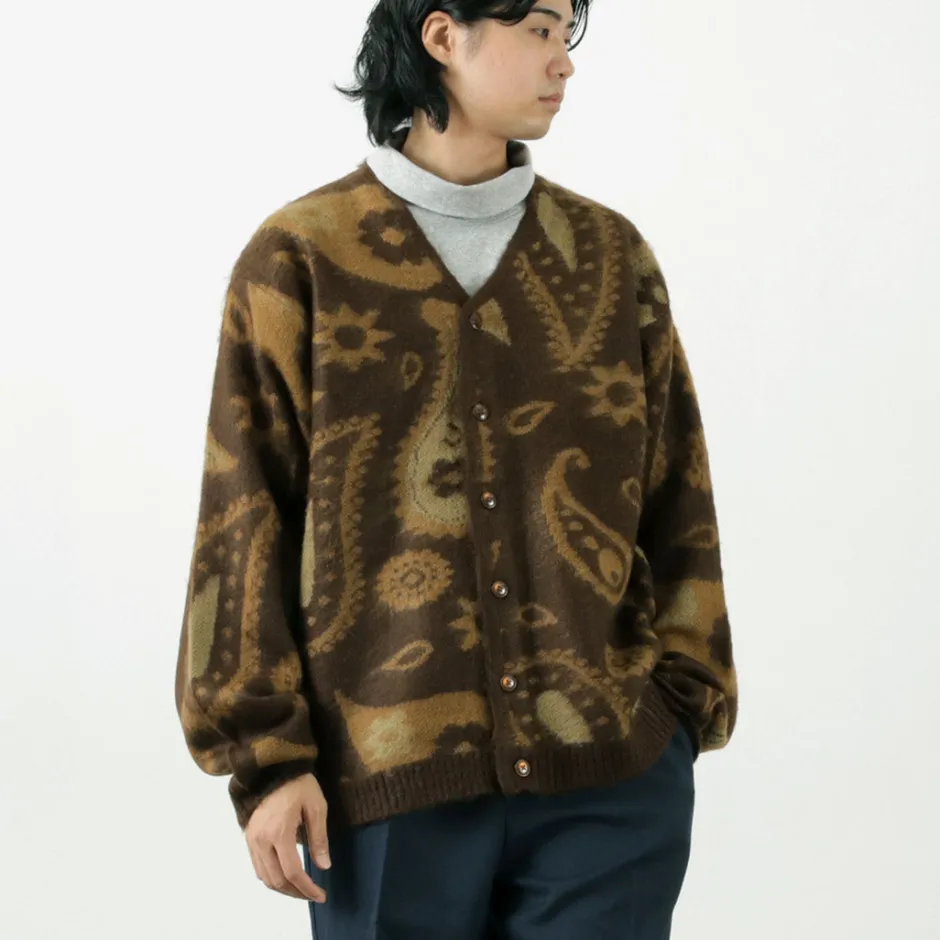 Cardigans^TOWN CRAFT / Vintage Pattern Shaggy Cardigan